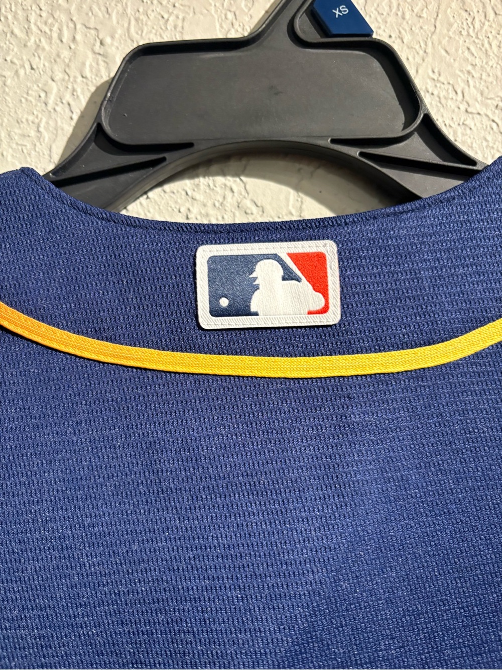 Nike Navy Jersey with Orange & Gold Accents - Picture 4 of 6